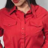 Blusa Doble Erre Lisa Rojo 005